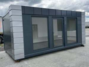 Contenedor Modular 800×300 con Paneles de Poliestireno